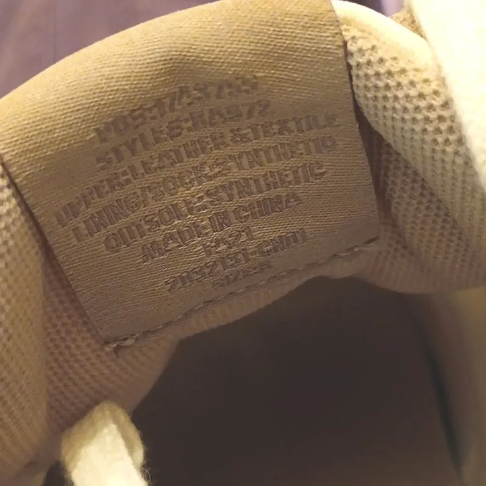 J. Crew Cream and Tan Colorblock Casual Sneakers. Preppy. Outdoor